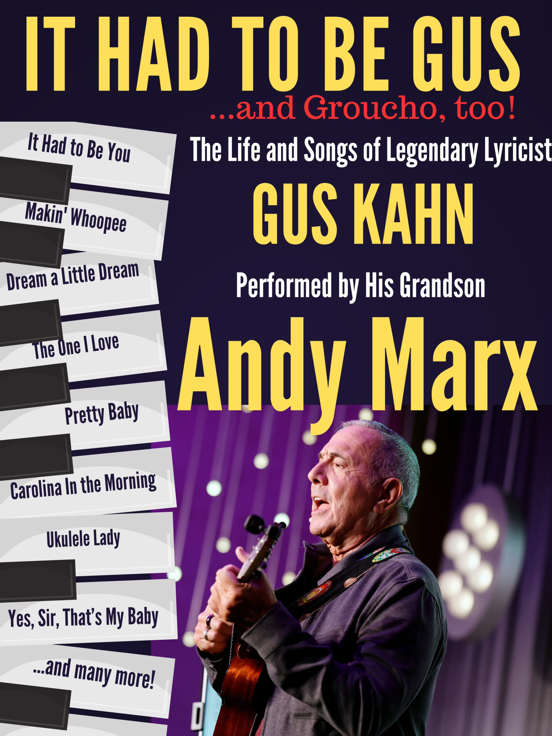 It Had To Be Gus…and Groucho Too!